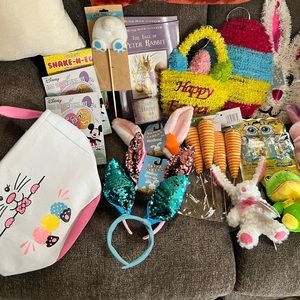 Lot of 25 Plus Easter Basket Goodies New